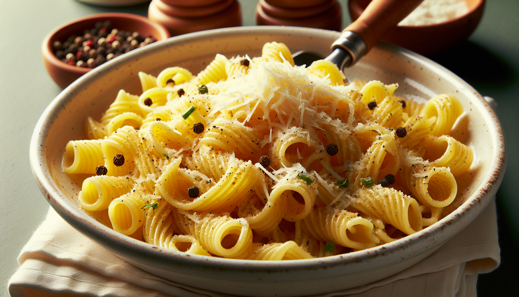 cacio e pepe ricetta